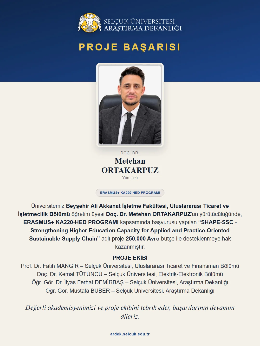 Proje Başarısı